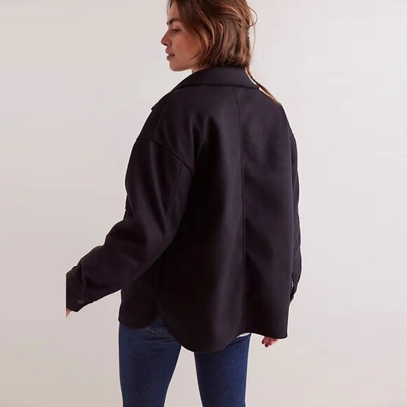 Free People Lola Shirt Jacket NWOT - Picture 2 of 8